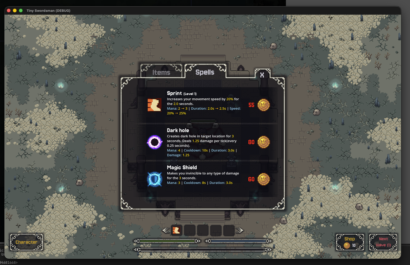 Tiny Swordsman screenshot